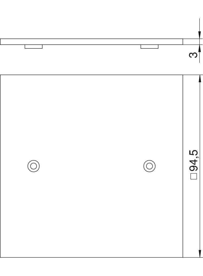 VH4 / VH8, PŁYTKA POKRYWOWA