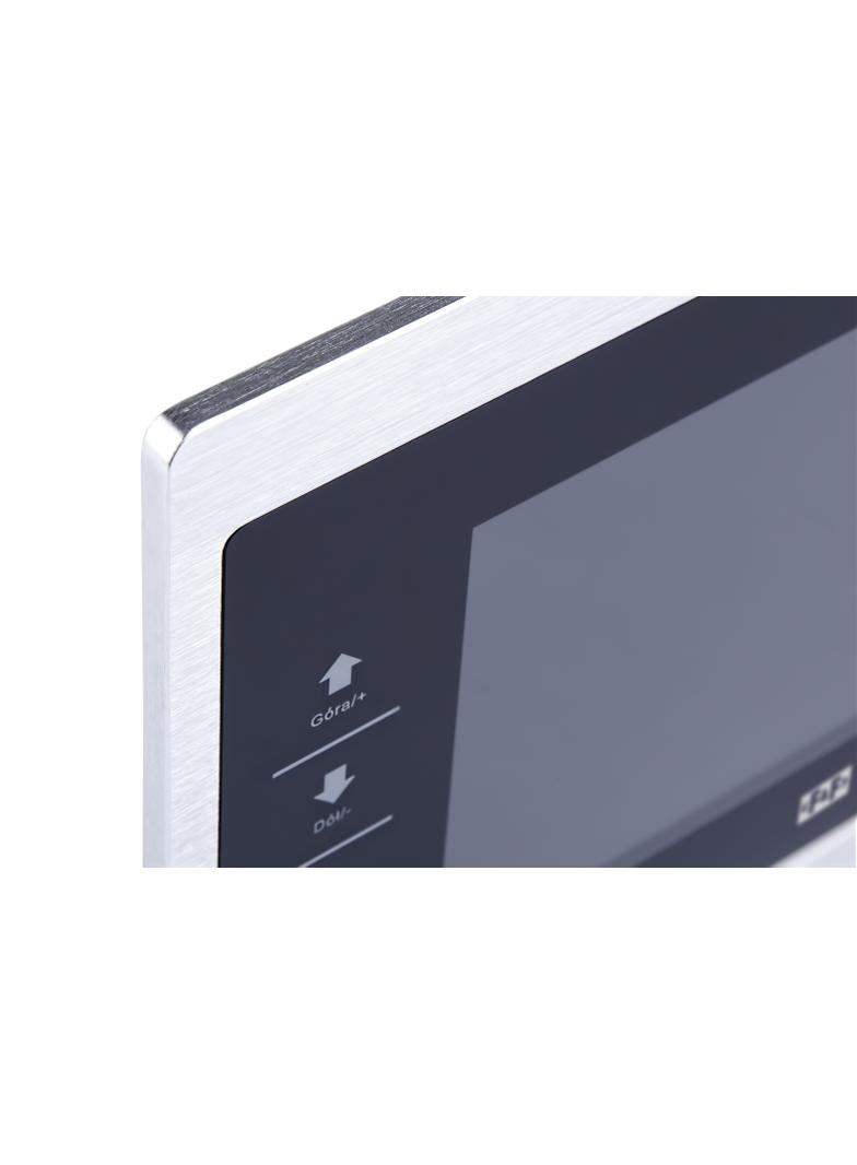 Monitor szkło/aluminium, bez sterowania 2 wejściem