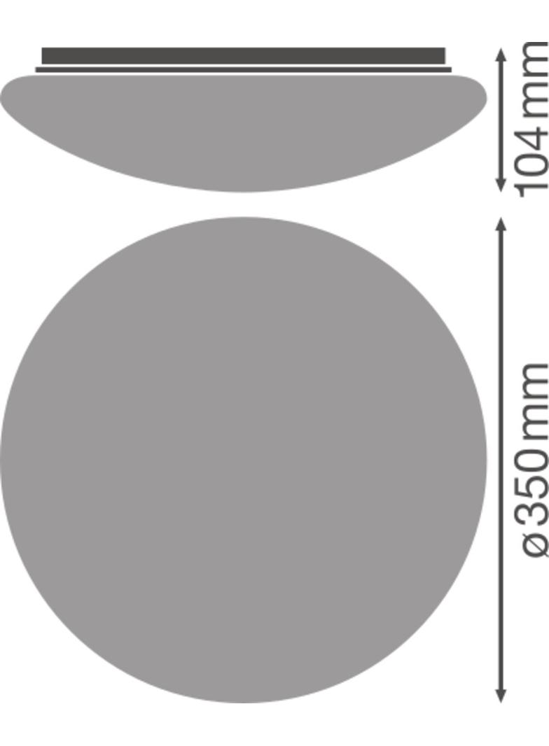 Wymienny klosz do oprawy Surface Circular 350