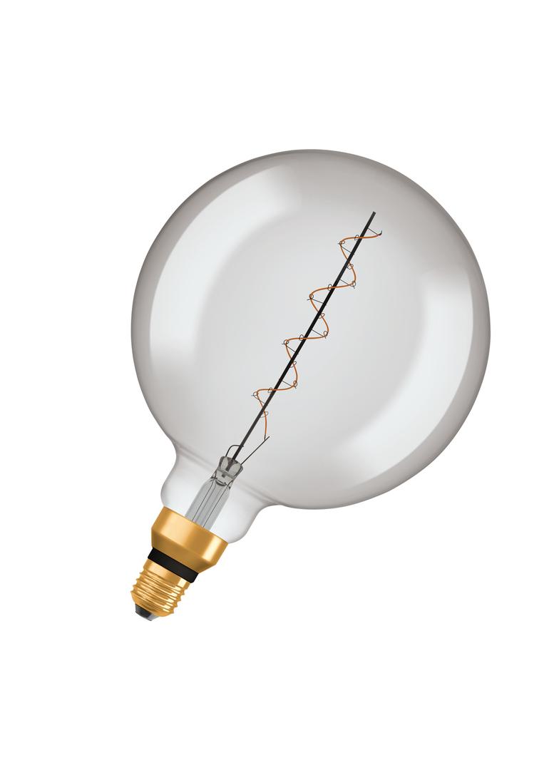 Lampa LED Vintage 1906 SMOKE 200 dim 4,8W/818 szkło przezroczyste E27