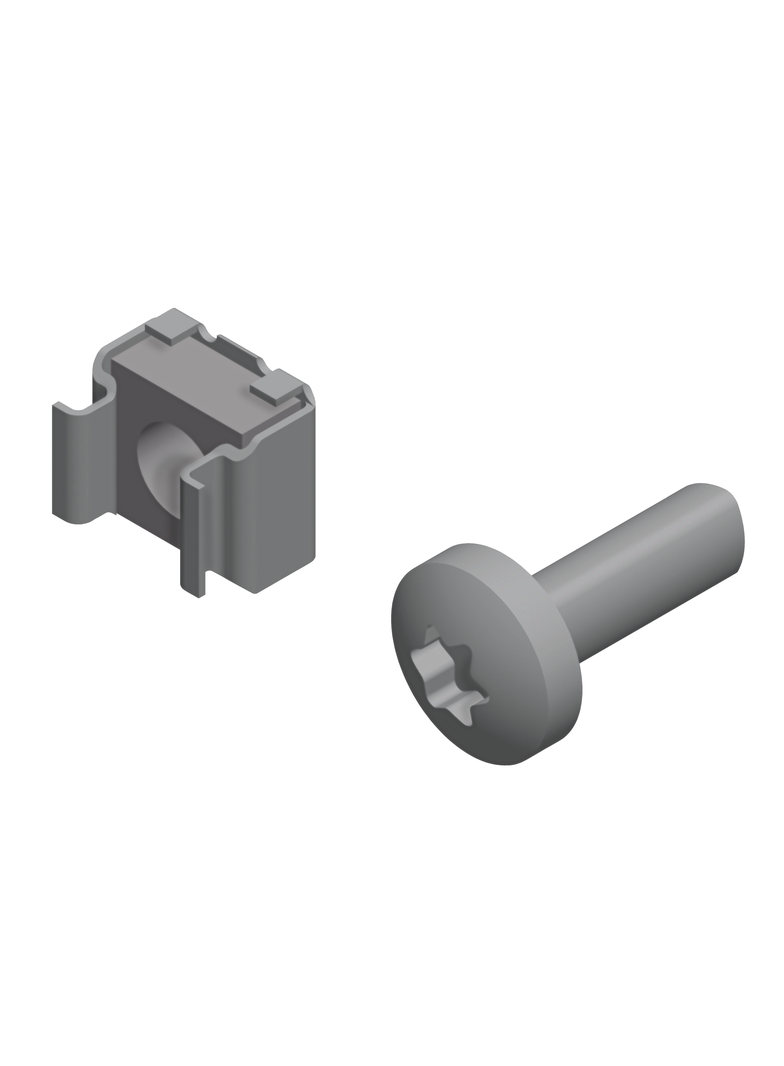 Spacial Zestaw do mocowania cokołu ze stali nierdzewnej