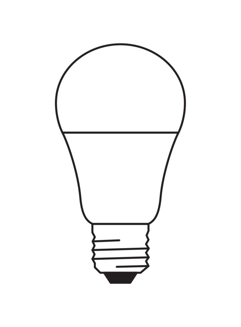 LED STAR+ CL A DSFR 75 non-dim 10W 827 E27 LEDVANCE
