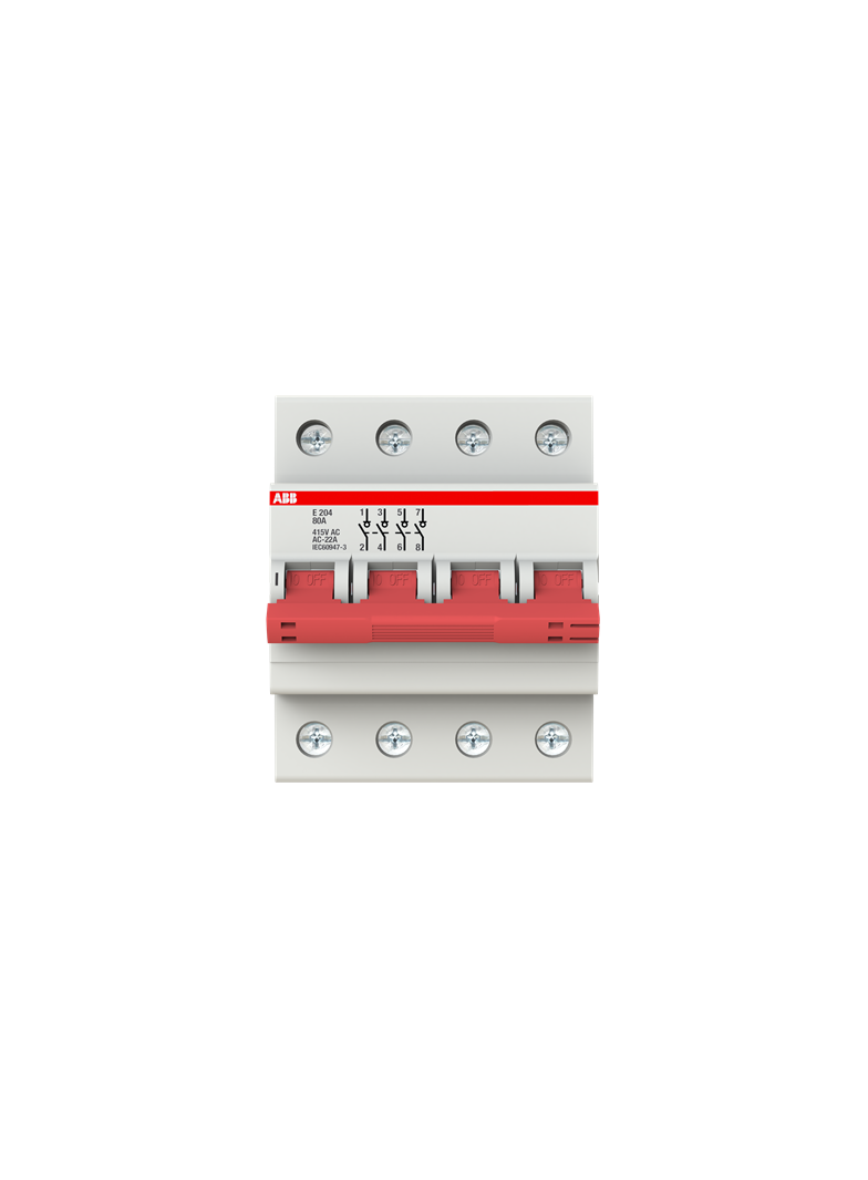 E204/80A gr, rozłącznik