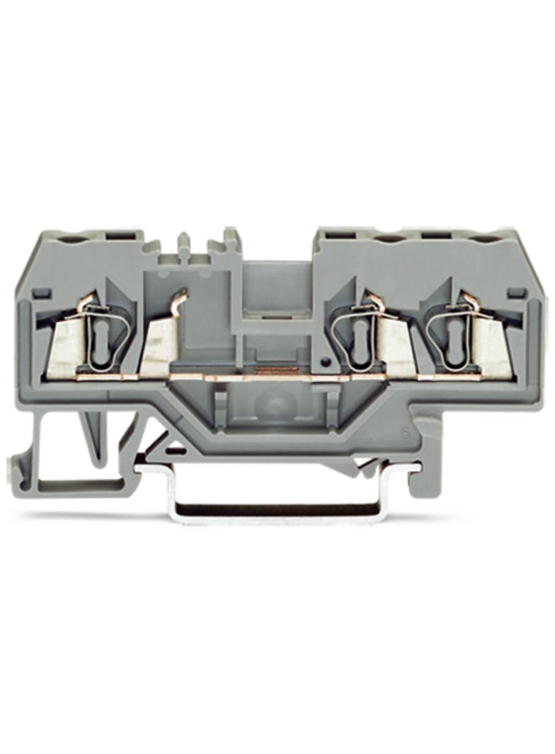 Złączka szynowa 3‑przewodowa 2,5mm2 czerwona 280‑653 WAGO