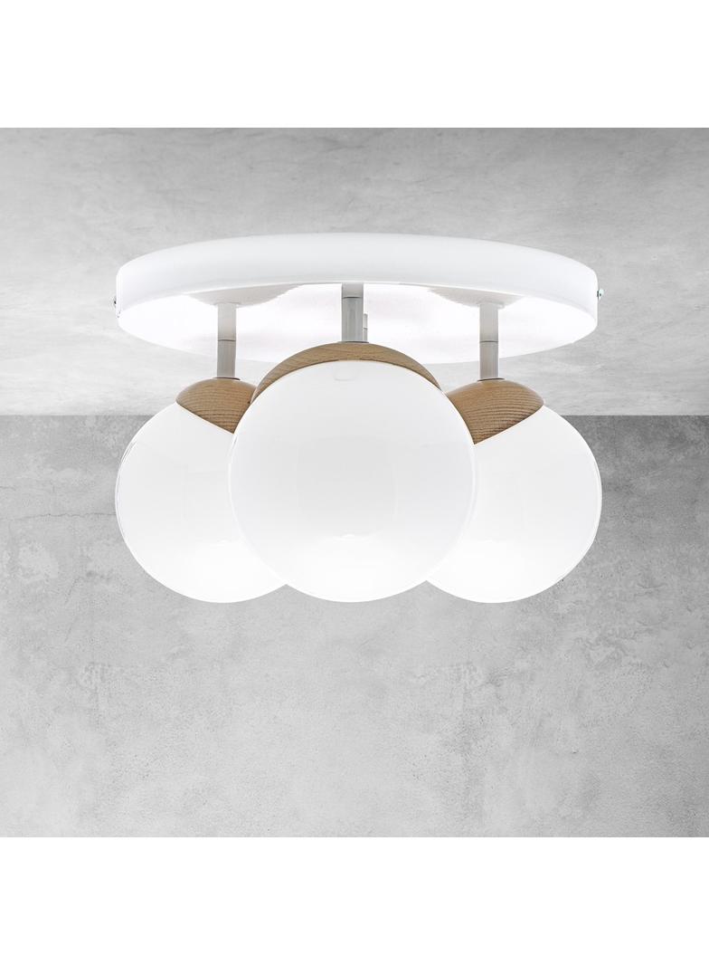 Milagro plafon Sfera Wood 3xE14 MLP5429