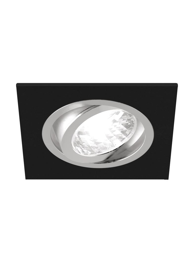 Sufitowa oprawa punktowa ALUM D MATBLACK/CHROME