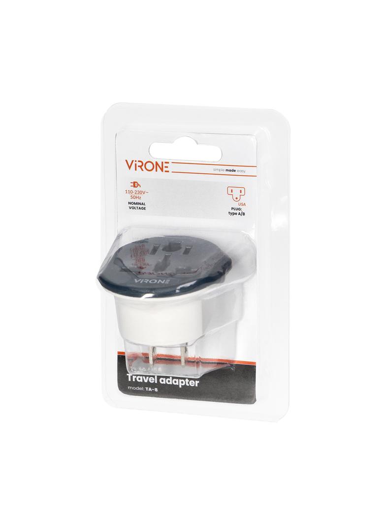 Adapter gniazdka przejściówka EU PL na USA Ameryka TA-8 ORNO
