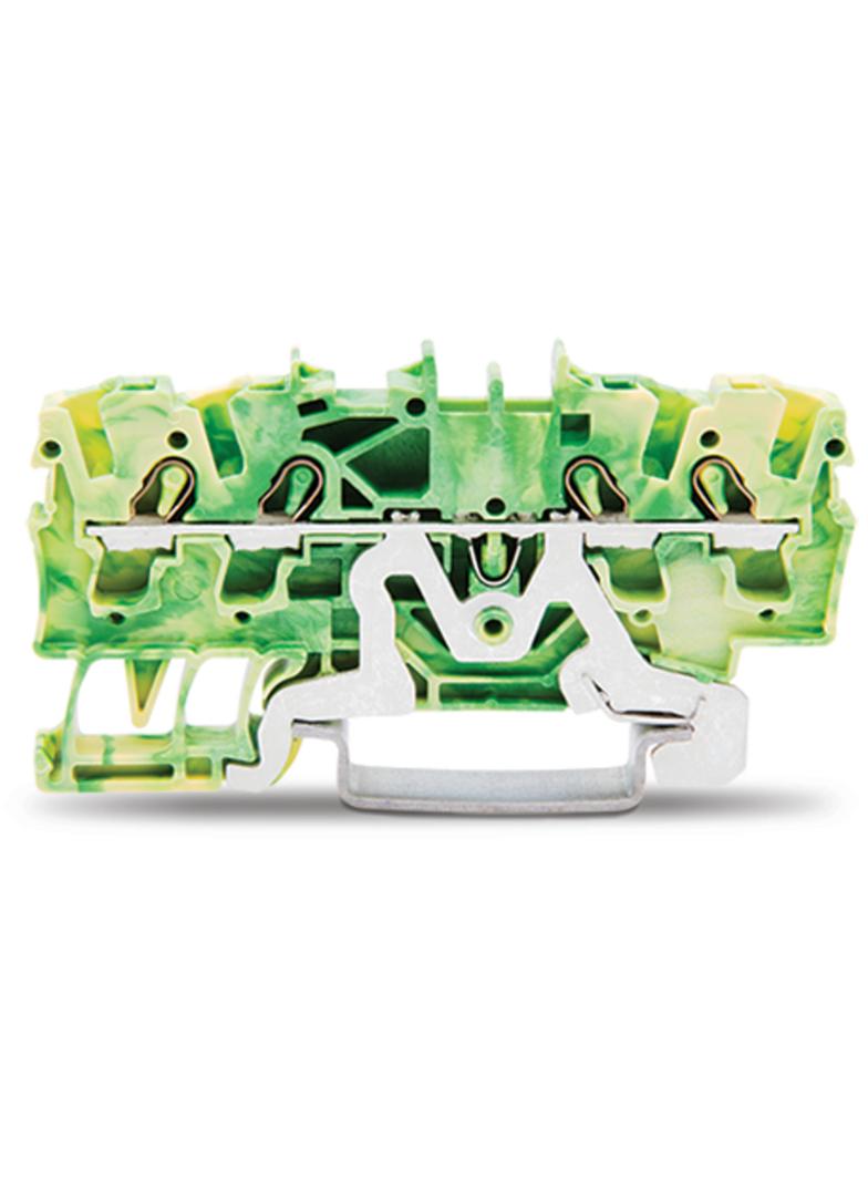 TOPJOBS złączka 4-przewodowa 2,5 mm2 żółto-zielona