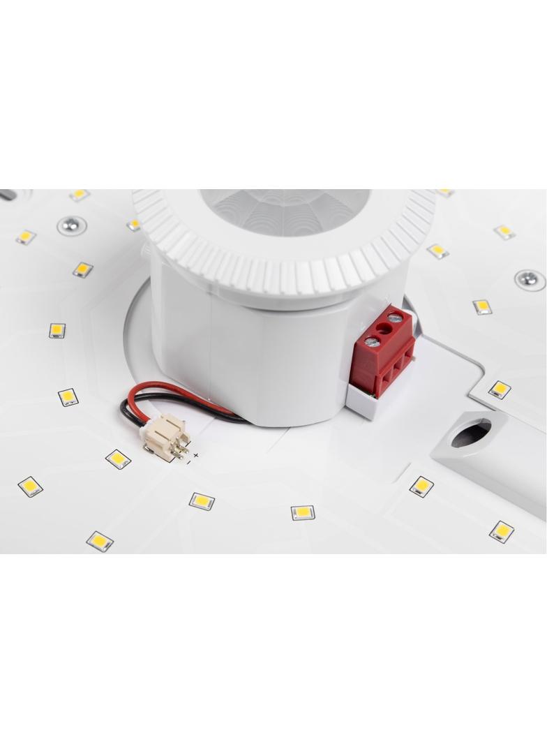 PLAFONIERA ITALIA LED Z CZUJNIKIEM RUCHU, 12 W, 900lm, IP20,  AC220-240V, 50/60Hz, KĄT ŚWIECENIA 360