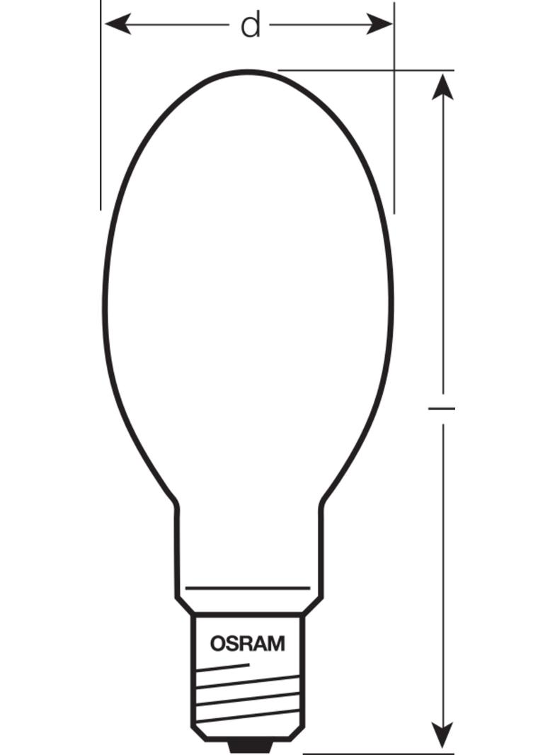 Wysokoprężna lampa sodowa NAV-E 400 SUPER 4Y