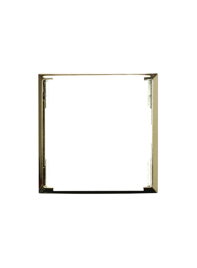 ARIA Ramka ozdobna do gniazd podwójnych do ramek - kolor złoto błysk