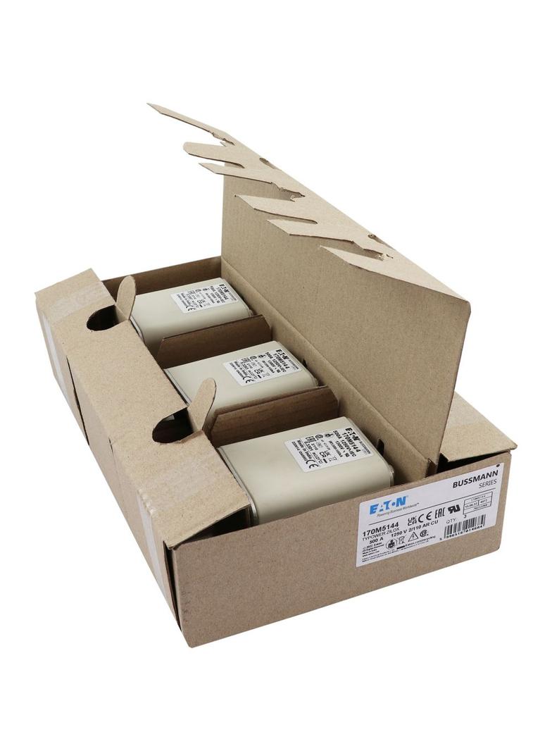 500A 1250V 2/110 aR INDICATOR FUSE Wkładka szybka 500A AC 1250V rozmiar 2 61x75x138 mm aR D 170M5144