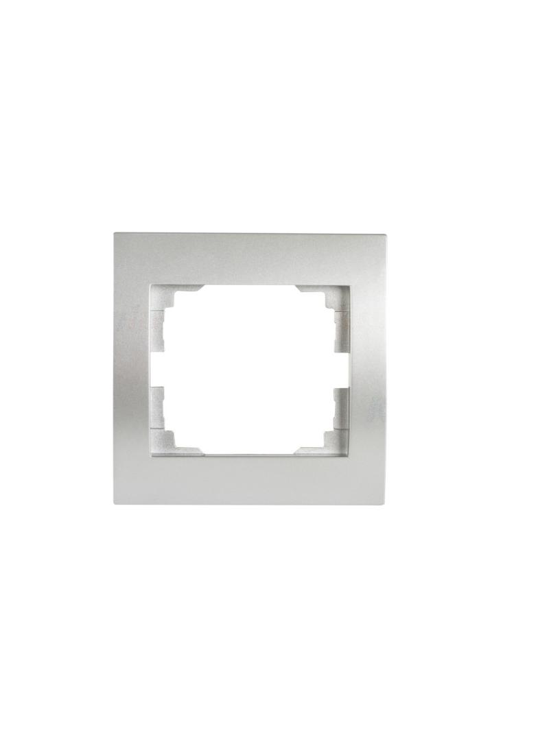 LOGI 02-1460-043 sr Ramka pojedyncza pozioma LOGI 02-1460-043 sr kolor srebrny KANLUX