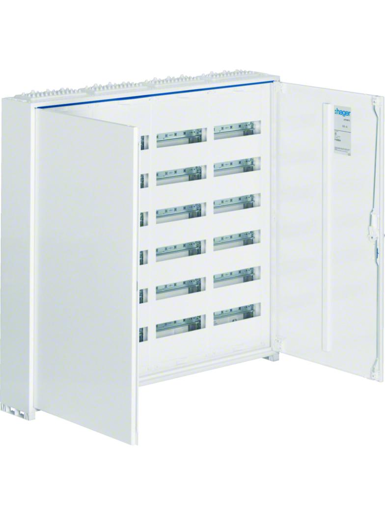 Rozdzielnica kompletna FW univers 288 modułów IP44 II kl. 950x1050x160mm FWB64S HAGER