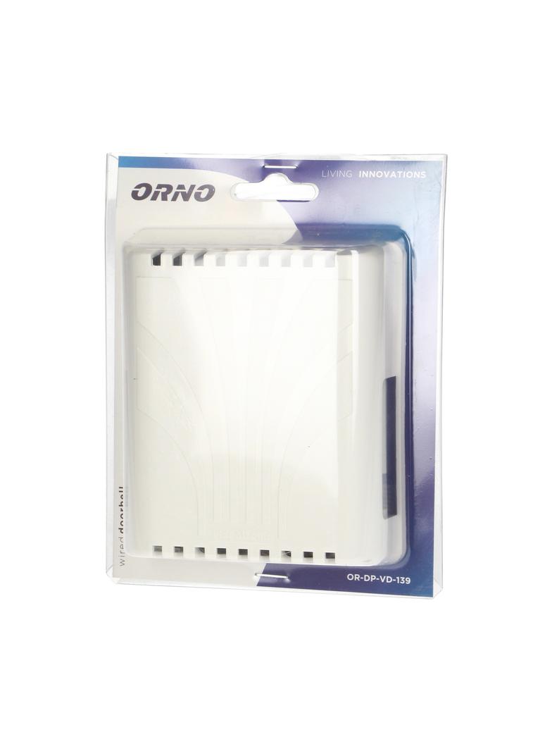 Dzwonek Gong Dwutonowy Plus 230V, biały OR-DP-VD-139/W ORNO