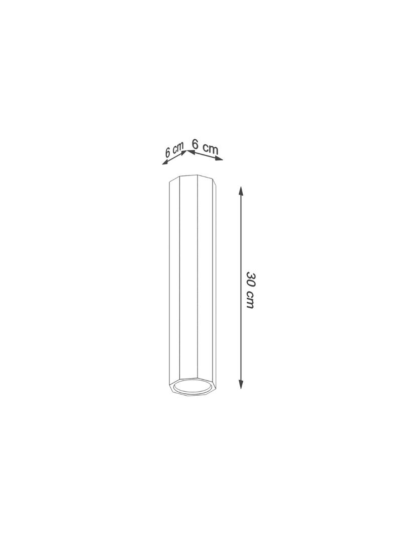 Sollux Plafon ZEKE 30 dąb SL.1034