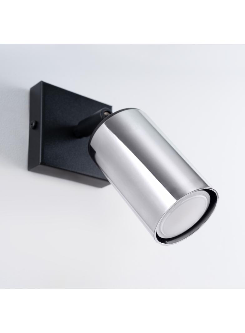 Kinkiet WINX czarny/chrom