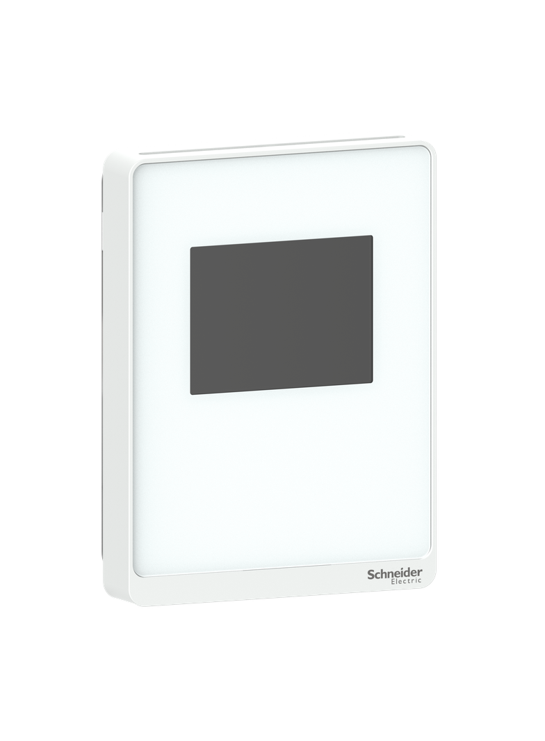 SLP, zadajnik z czujnikiem temp+CO2/VOC, ekran dotykowy, BACnet/Modbus, biały