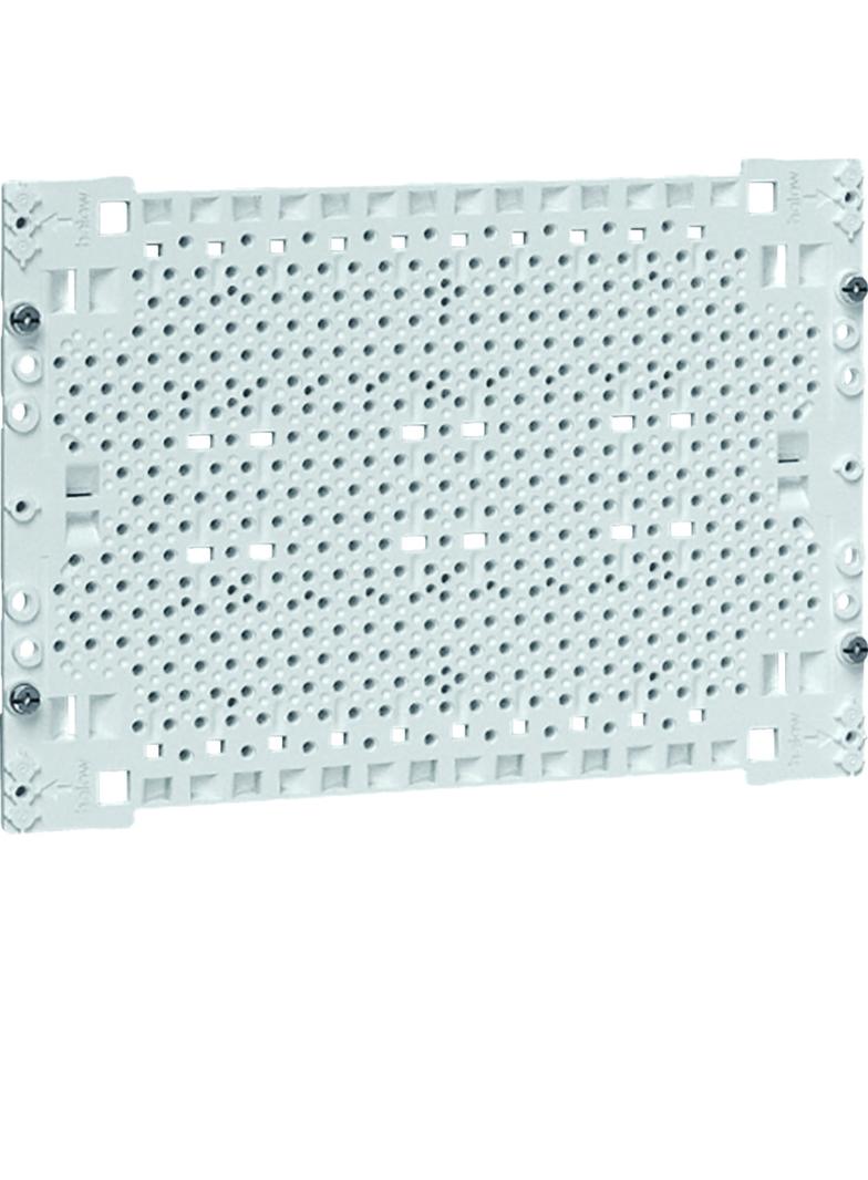 Perforowana płyta montażowa do przedziału teletechnicznego