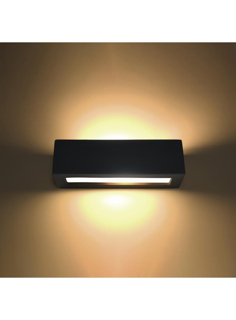 Sollux Kinkiet ceramiczny VEGA czarny SL.0878