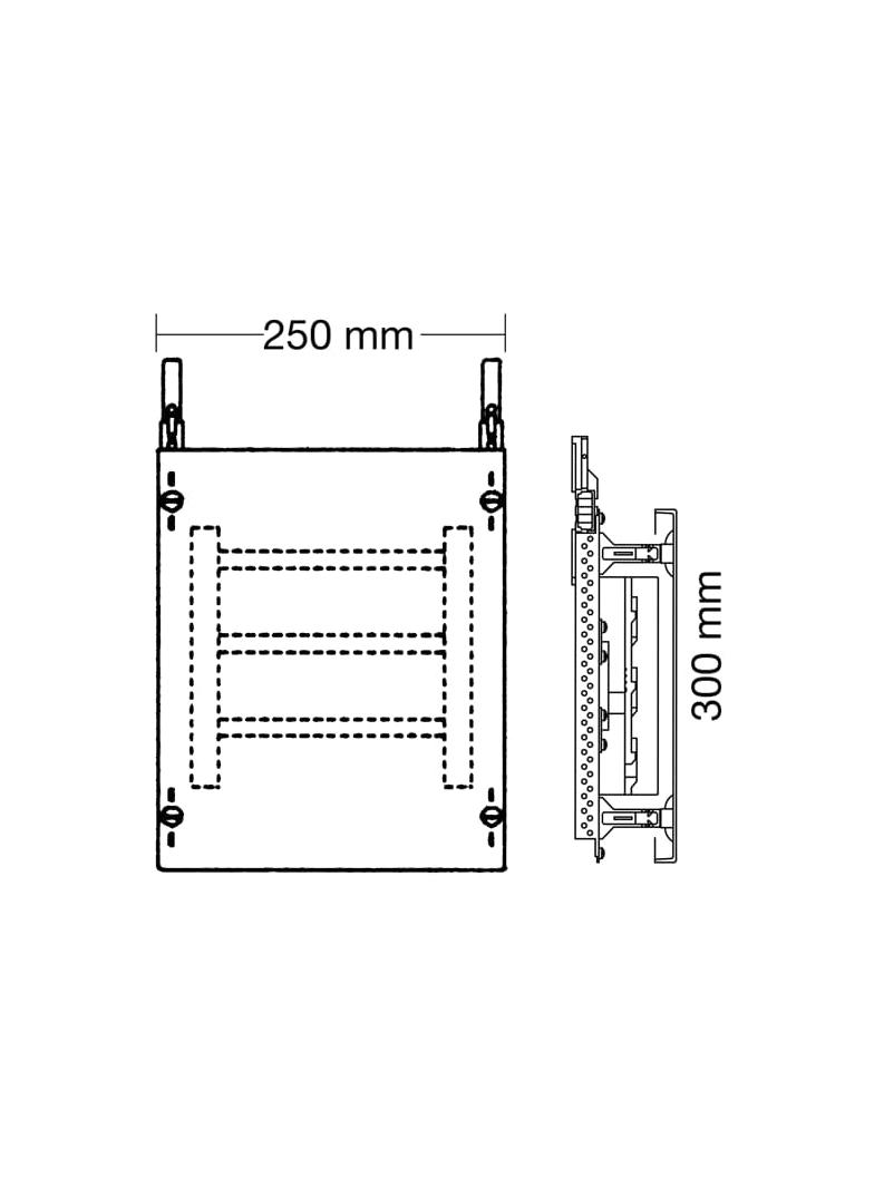 ED55A Zestaw łączeniowy 1F do szyn