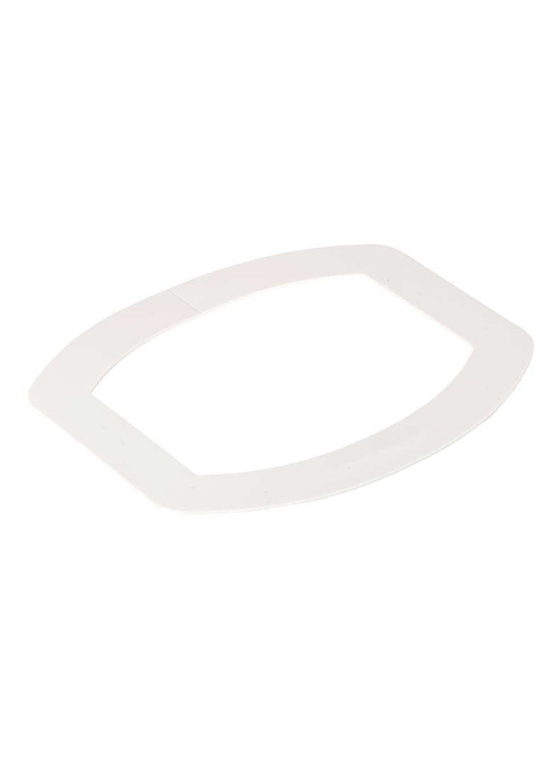 Optiline 45 ramka sufitowa do słupa 2 stronnego biel polarna