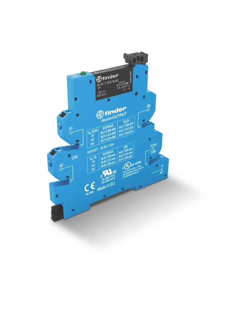 Przekaźnik interfejsowy SSR 1 Z; 6A; ster. 230…240V AC; wyjście 1,5…33V DC, 39.50.8.230.9024