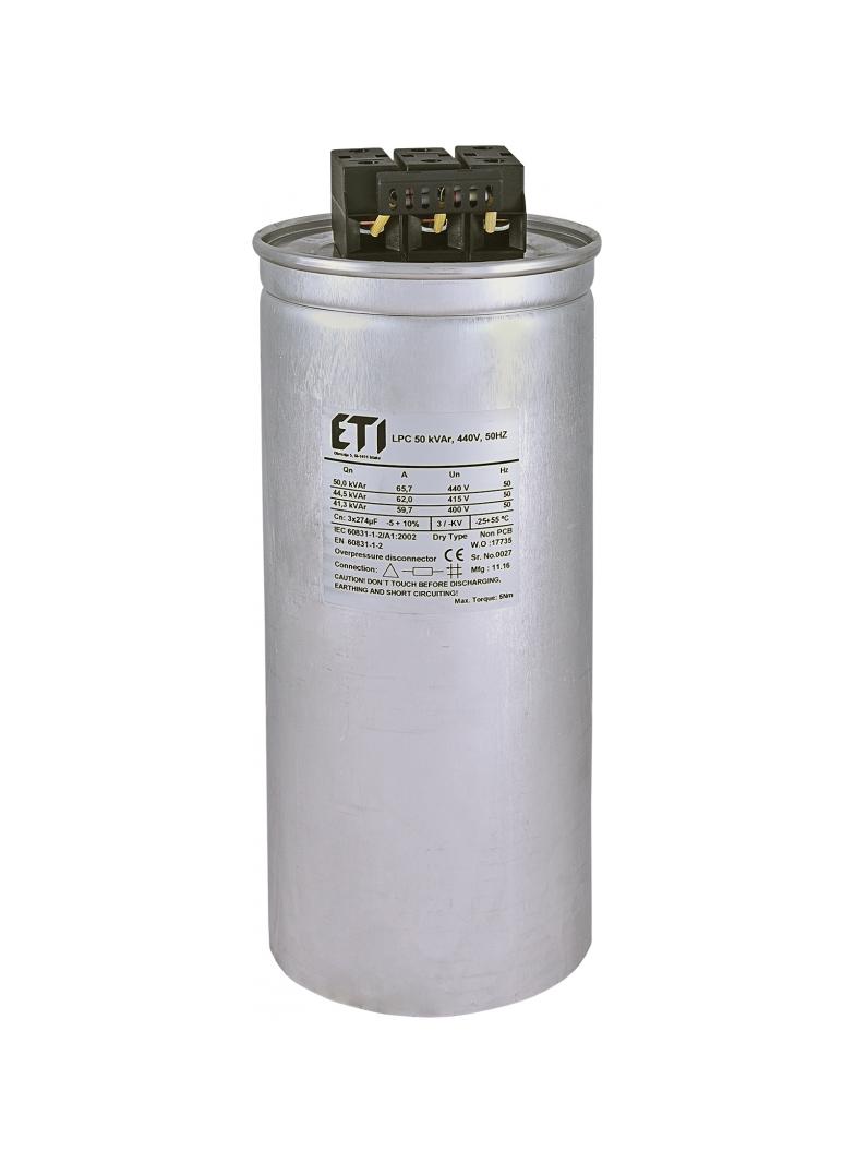 Kondensator LPC 50 kVAr, 440V, 50Hz 004656767 ETI