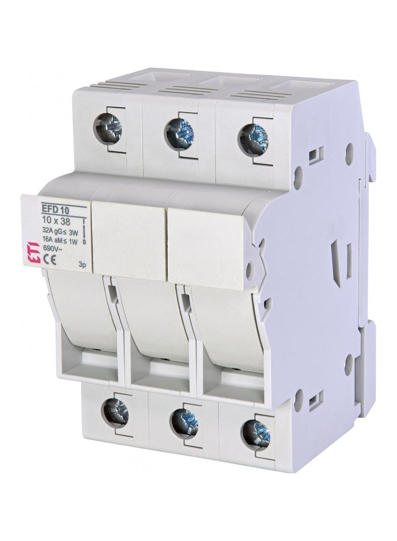 EFD 10-A 3p - Rozłącznik bezpiecznikowy z adapterem