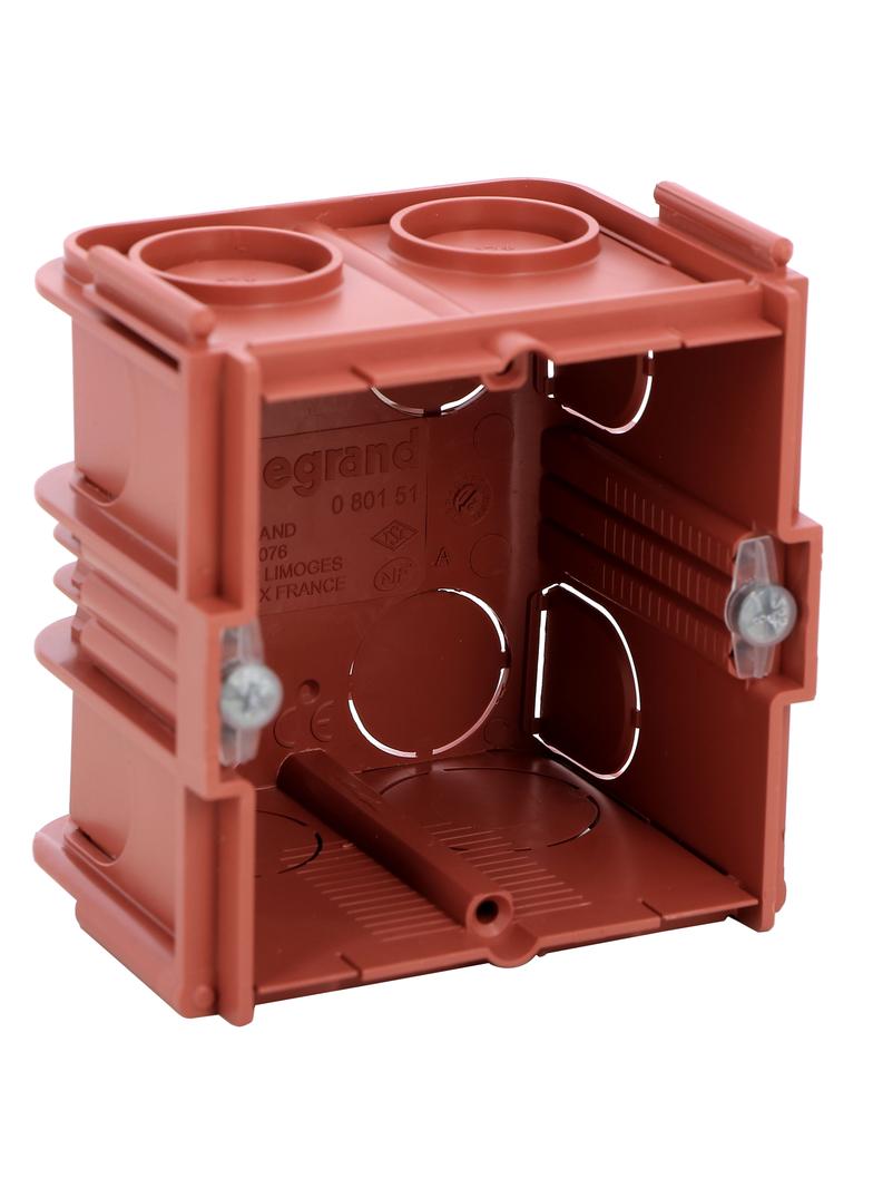 BATIBOX PUSZKA POJEDYNCZA - ŚCIANY MUROWANE DO ŁĄCZENIA W PUSZKI WIELOKROTNE 50 MM, Legrand