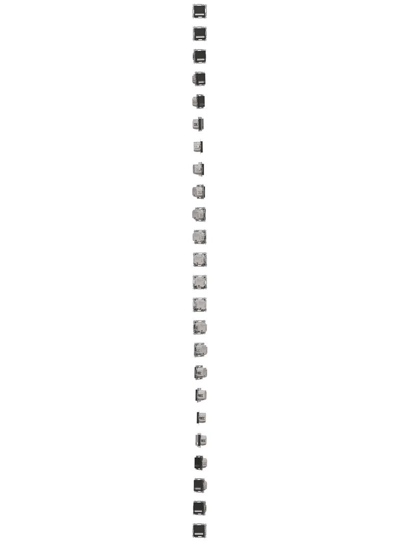 Simon 55 Oprawa oświetleniowa LED 230V (0,93 W) Barwa ciepła biała 3100K Czarny mat TOS3K.01/149 KONTAKT