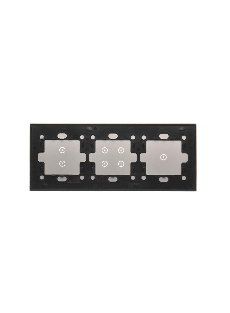Simon 54 Touch Panel dotykowy S54 Touch 3 moduły 1 pole dotykowe + 4 pole dotykowe + 2 pola dotykowe pionowe srebrna mgła DSTR3143/71 KONTAKT