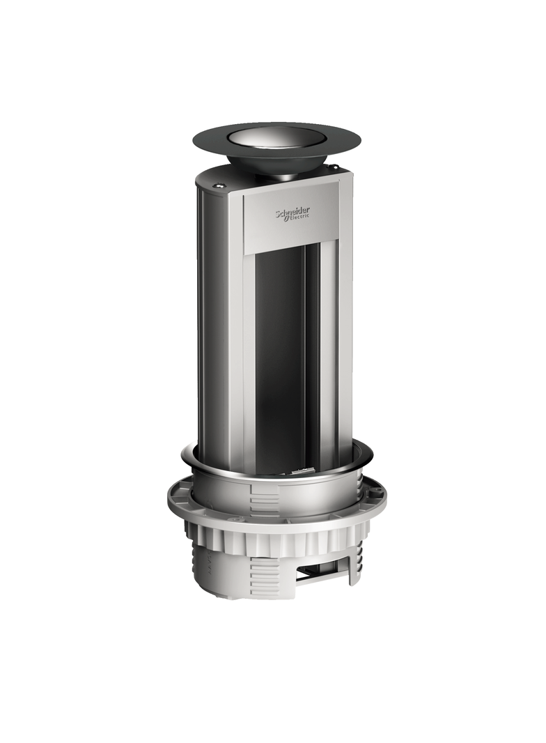 Optiline 45 - panel biurkowy- wyskakujący - 3-moduły - pusty