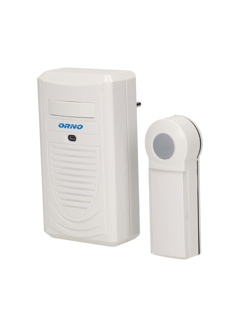 Dzwonek bezprzewodowy DISCO AC sieciowy learning system 1 dźwięk 80m OR-DB-KH-123 ORNO