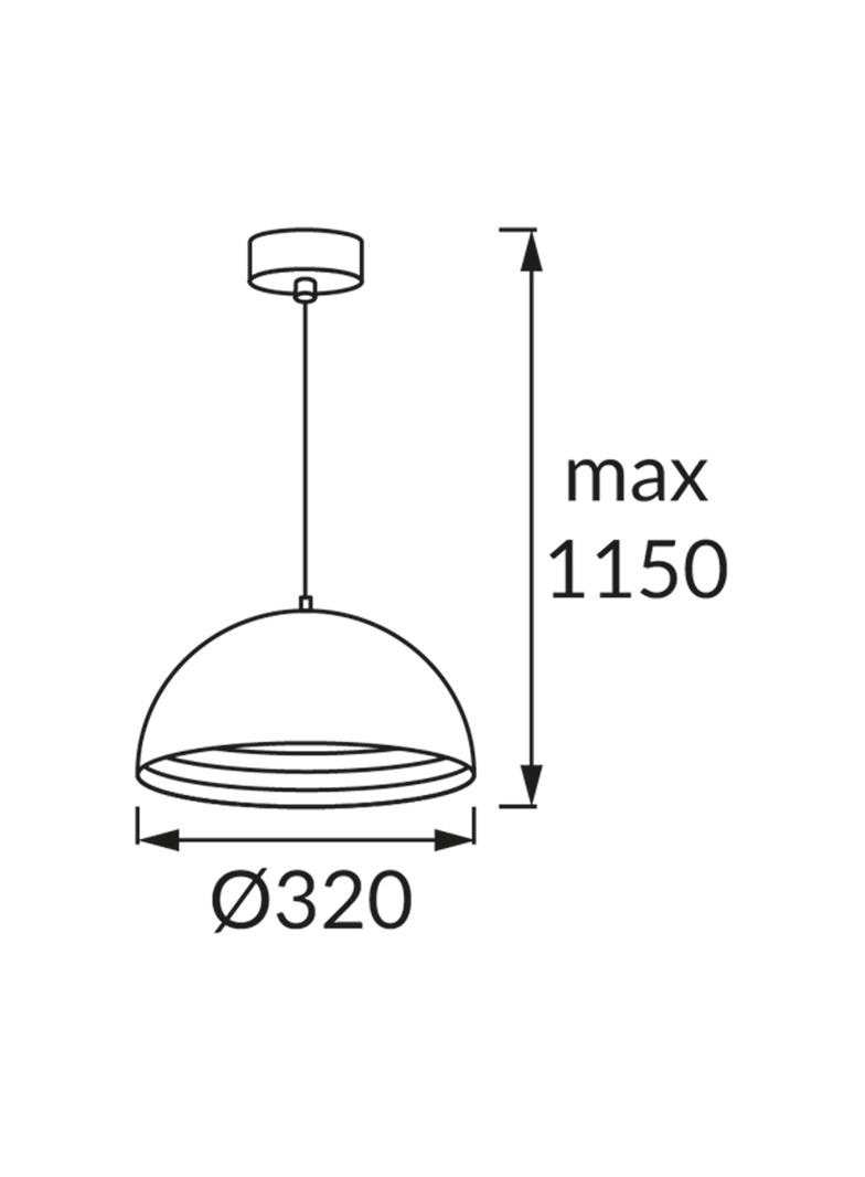 Wisząca oprawa oświetleniowa ALMERO WHITE
