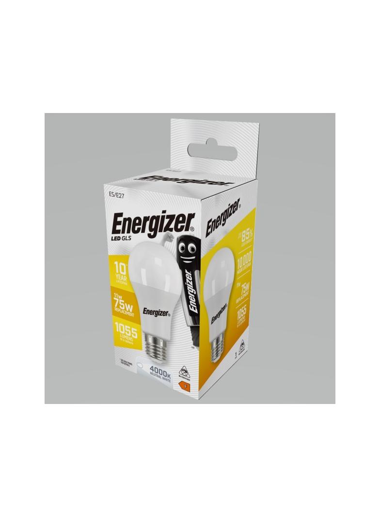 ENERGIZER ŻARÓWKA LED BULB 1055LM 75W E27 neutralna barwa 4000K 220° 220-240V