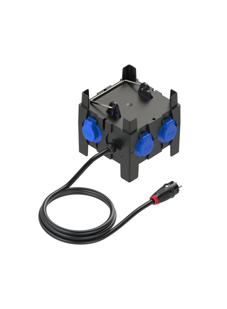 ROZDZIELNICA PRZENOŚNA Z TWORZYWA TYPU „NYSA”  Wejście 16/3-GS+2M wyjście 7xGS  IP44