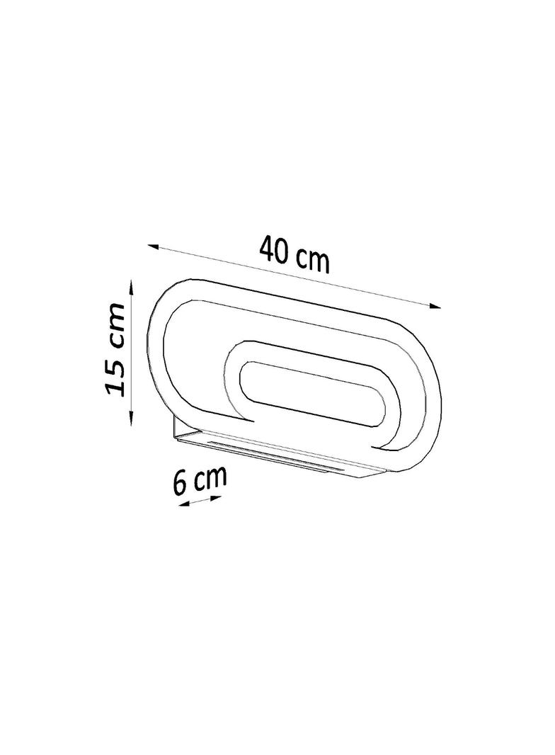 Sollux Kinkiet SACCON biały SL.0931