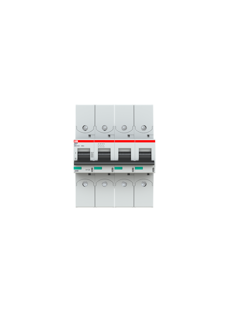 S804S-K13-R Wyłącznik nadprądowy 50kA 4P K13A 2CCS864002R0447 ABB