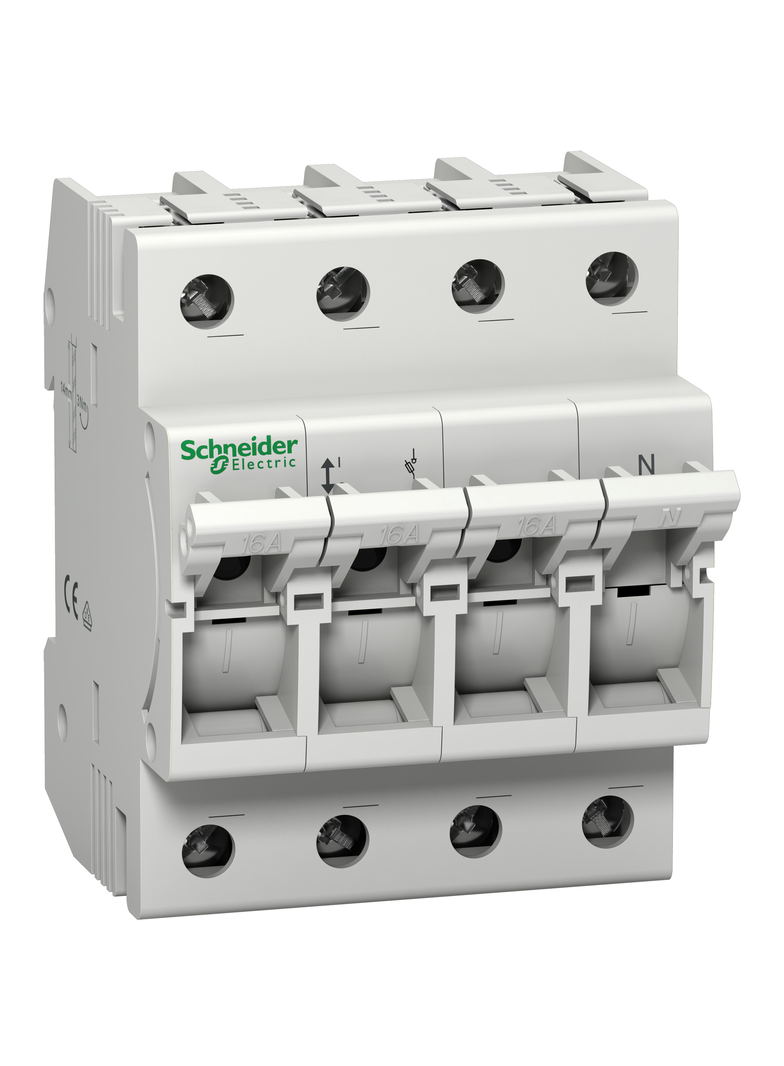 Rozłącznik bezpiecznikowy Acti9 D01-16-3N 16A 3N-biegunowy bez wkładek