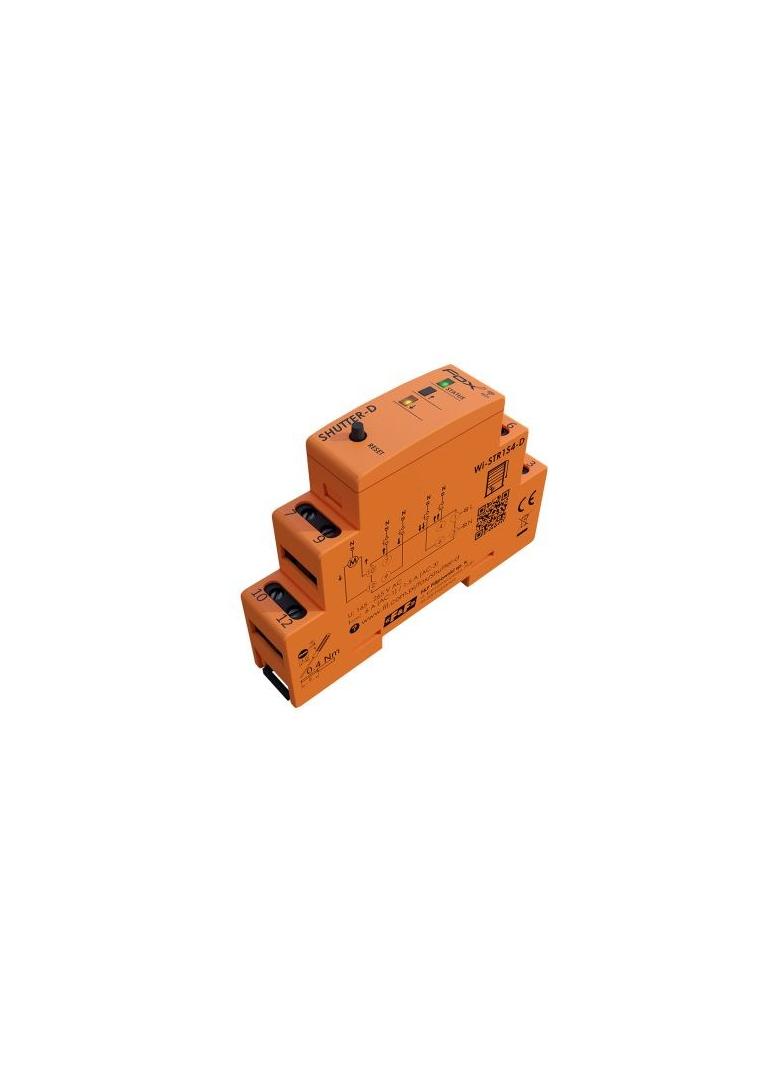 SHUTTER-D Sterownik do rolet WI-FI na szynę DIN 230 V obciążalność do 320 W WI-STR1S4-D F&F