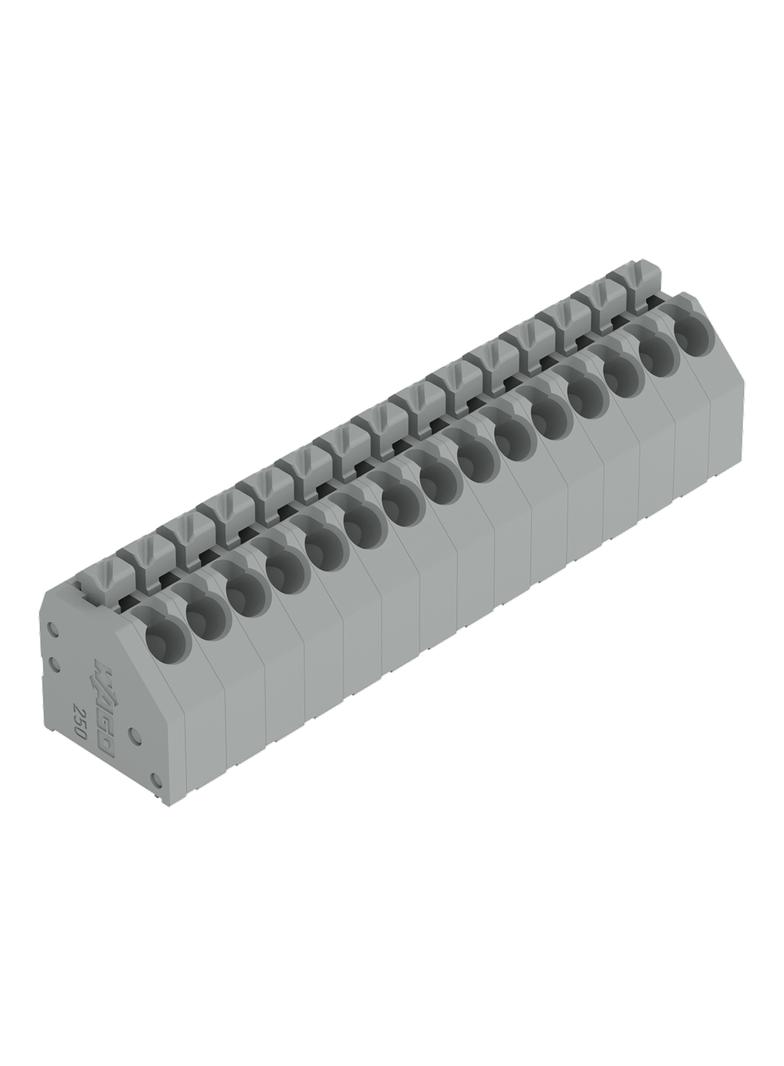 listwa zaciskowa do pł. drukowanych 15-bieg. szara raster 3,5 mm /20szt./ WAGO
