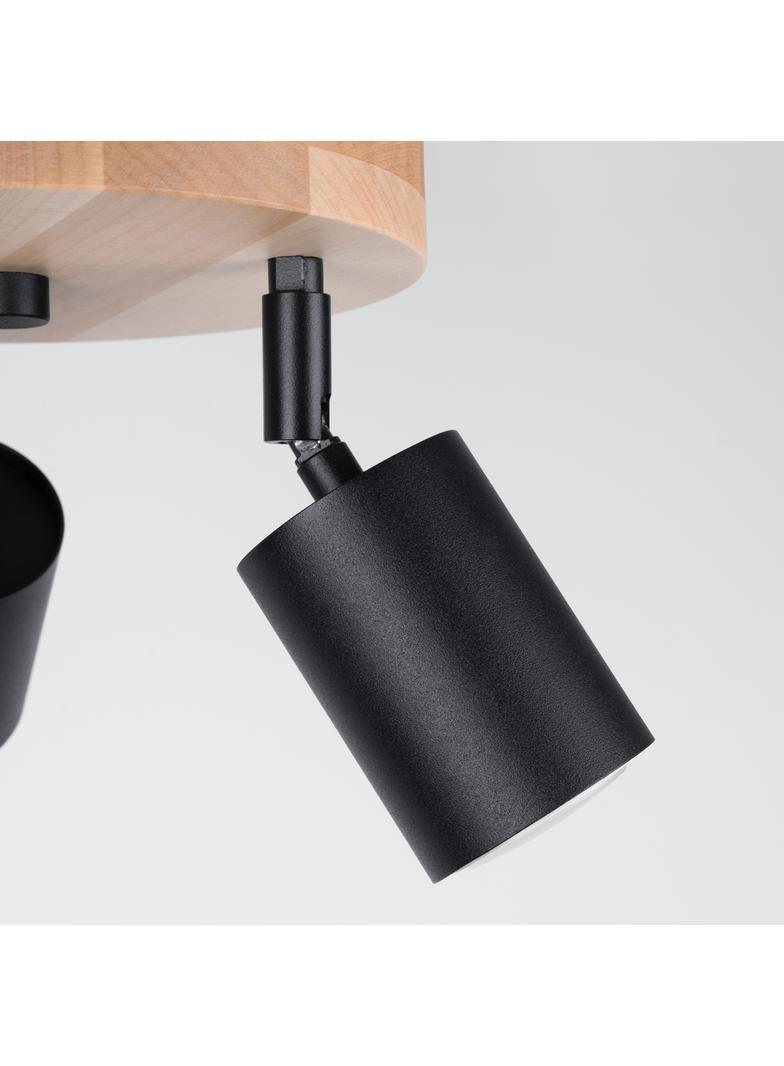 Sollux Plafon VERDO 3P czarny SL.1292