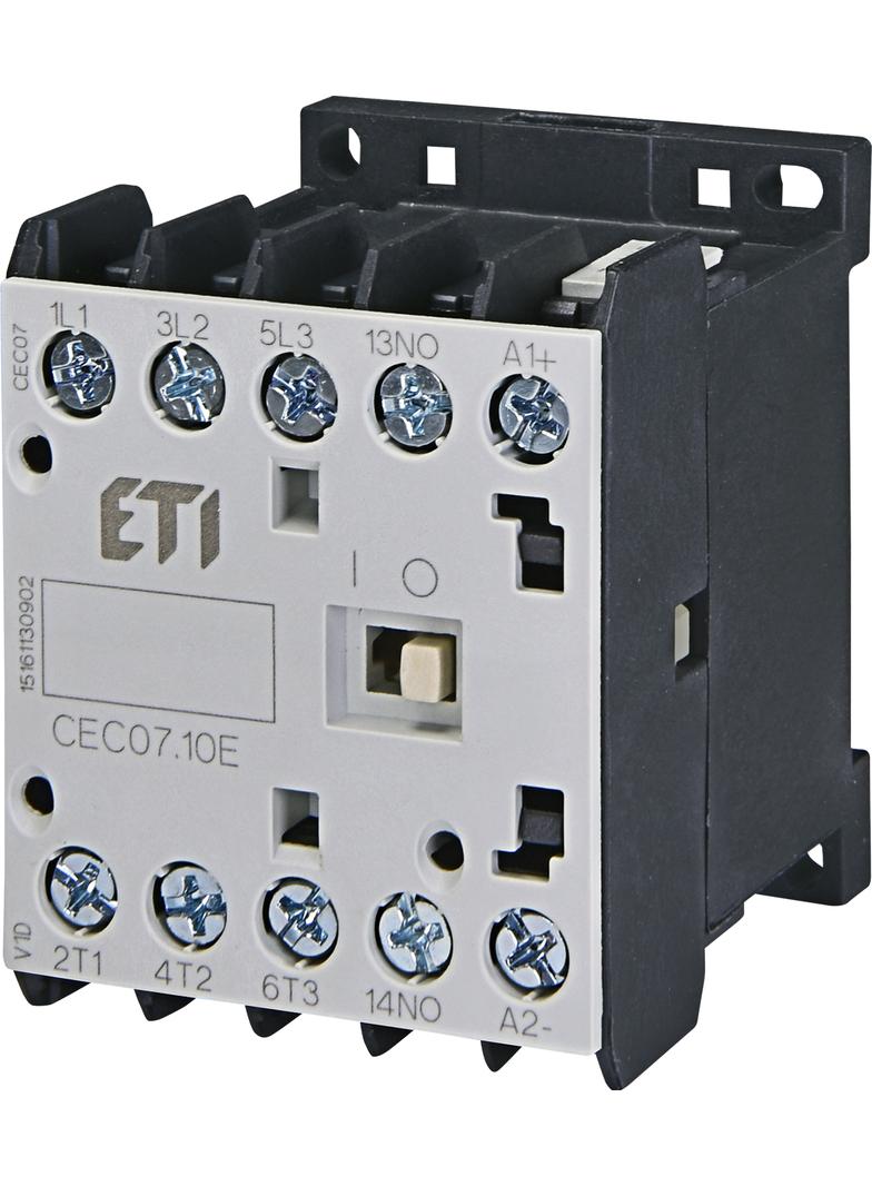 Stycznik silnikowy miniaturowy CEC07.10-24V-50/60HZ 004641050 ETI