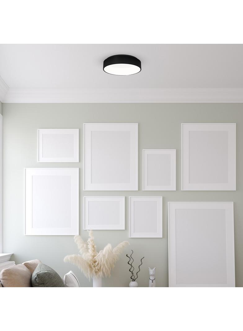 Milagro plafon LED Ohio 24W 1680lm 4000K czarny ML3832