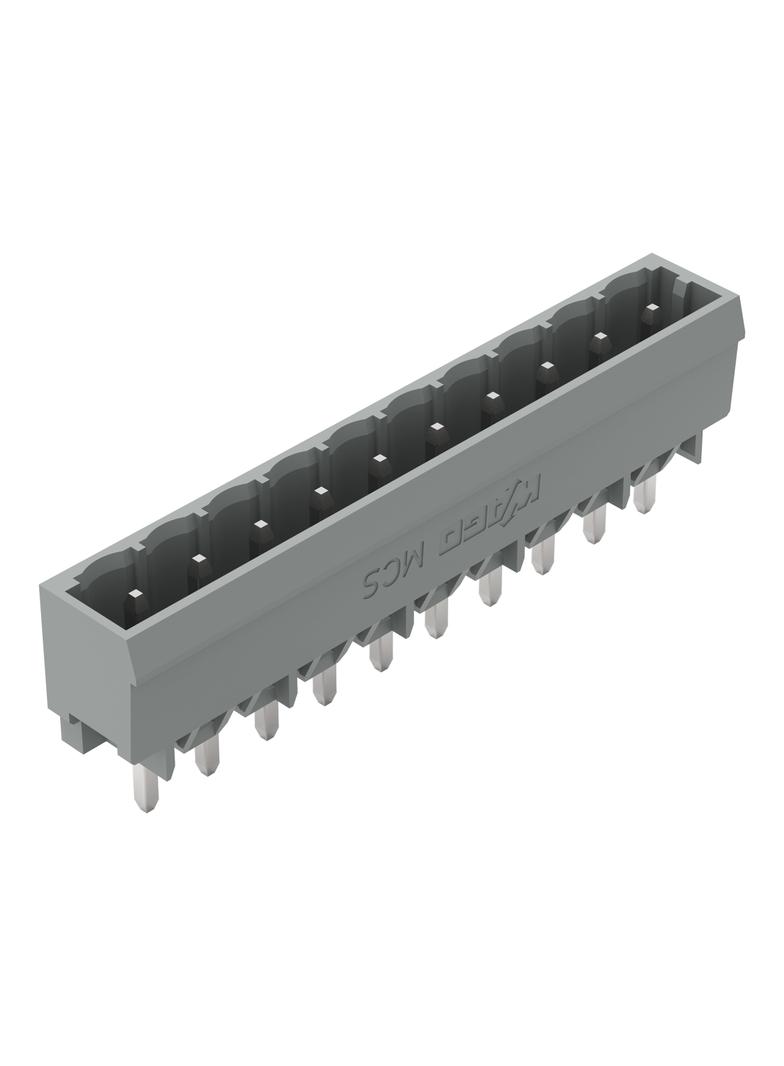 MCS-MIDI Classic wtyk 10-bieg. szary raster 5 mm /100szt./ WAGO
