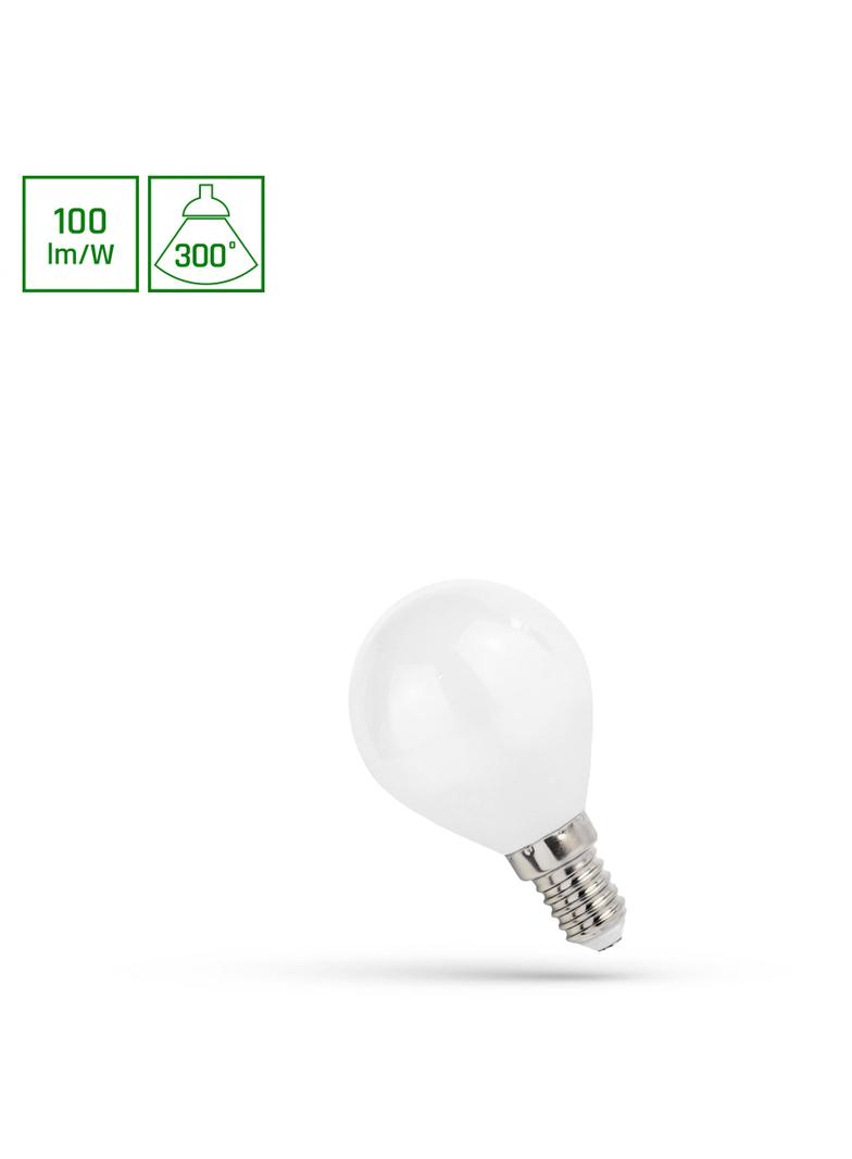 LED KULKA E-14 230V 4W COG WW WHITE SPECTRUM