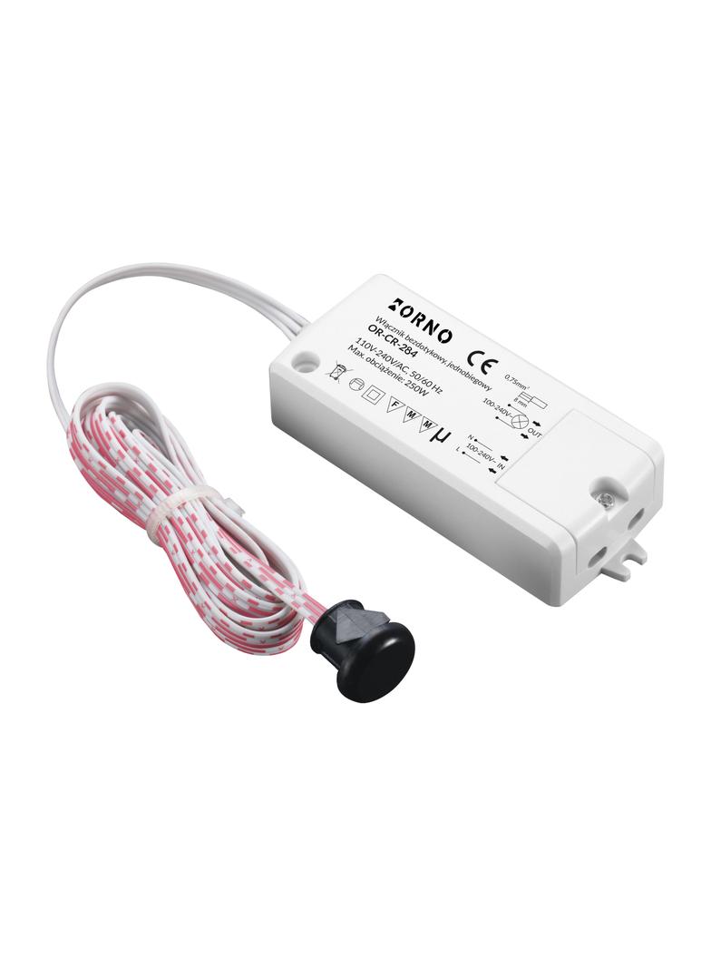 Włącznik bezdotykowy, jednobiegunowy, IP20, 250W