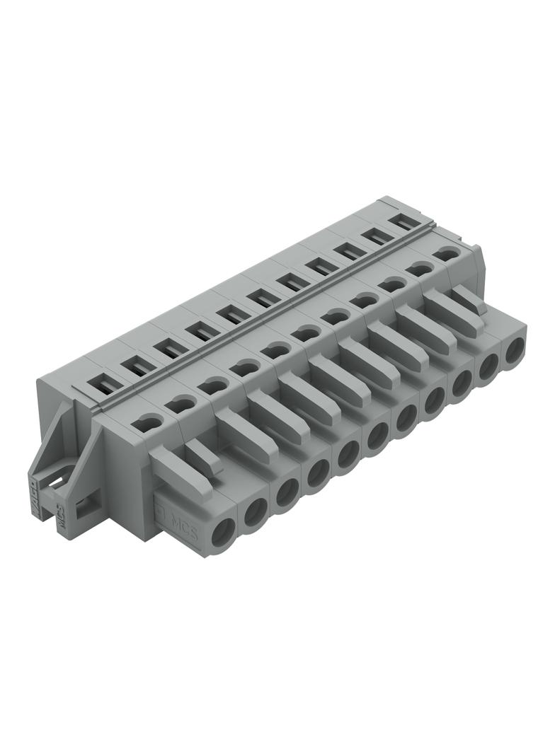 Gniazdo MCS‑MIDI Classic 11‑biegunowe szare raster 5mm 231‑111/031‑000 /25szt./ WAGO