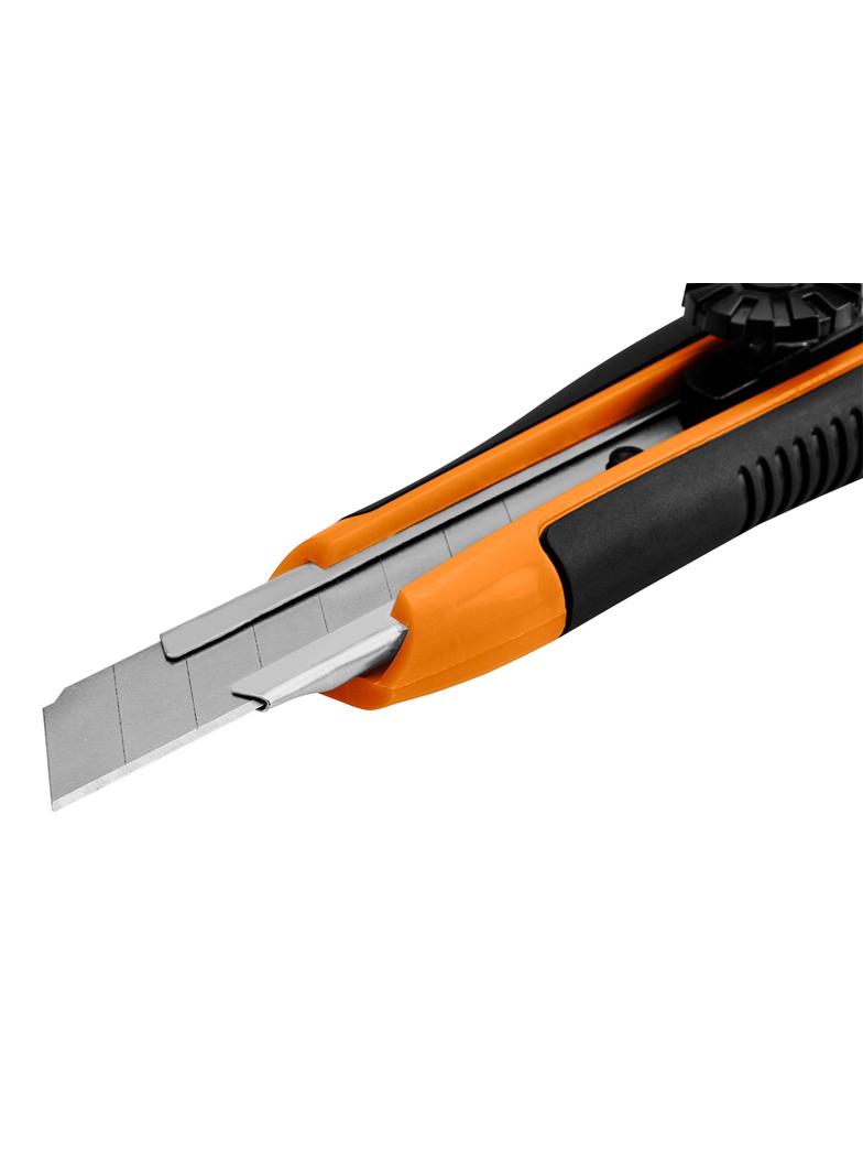 Nóż z ostrzem łamanym 18 mm, blokada śrubowa